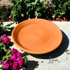 Đĩa Lót Chậu Gốm Đất Nung Nhiều Size ( Từ 5 - 15cm ) - Gốm Sứ Sân Vườn