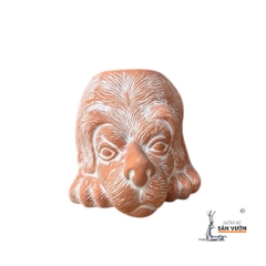 Chậu Gốm Đất Nung Hình Thú Dễ Thương ( Voi, Trâu, Gấu, Thỏ, Cún) - Gốm Sứ Sân Vườn
