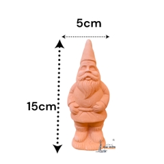 Tượng Gốm Đất Nung Hình Ông Già Noel - Gốm Sứ Sân Vườn