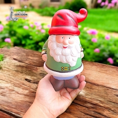 Tượng Gốm Đất Nung Hình Thần Lùn Giữ Vườn Gnome - Gốm Sứ Sân Vườn