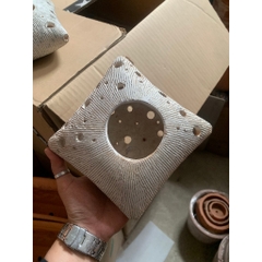 Decor Gốm Đất Nung Hình Trái Tim, Cá Ngựa, Vuông, Tròn, Thoi - Gốm Sứ Sân Vườn