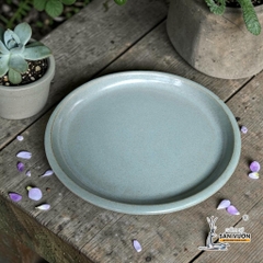Dĩa Lót Chậu Gốm Tráng Men - Gốm Sứ Sân Vườn