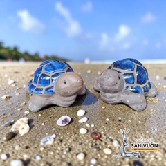 Tượng Rùa Gốm Tráng Men - Gốm Sứ Sân Vườn