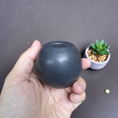 Bi Sứ Decor Treo ( Men Sứ Đen Lì) - Gốm Sứ Sân Vườn