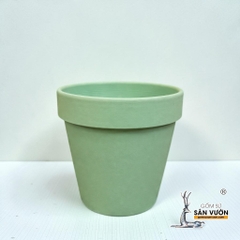 Chậu Gốm Đất Nung Ly Gờ Màu Pastel Size 15cm - Gốm Sứ Sân Vườn