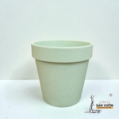 Chậu Gốm Đất Nung Ly Gờ Màu Pastel Size 15cm - Gốm Sứ Sân Vườn