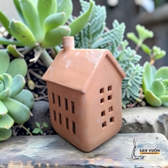 Tượng Gốm Đất Nung Hình Ngôi Nhà - Gốm Sứ Sân Vườn