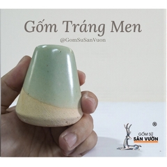 Lọ Cắm Bút Gốm Men Mini - Gốm Sứ Sân Vườn