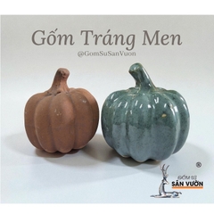 Bí Decor Gốm Men Size 7cm - Gốm Sứ Sân Vườn