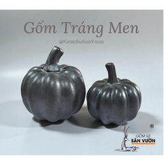 Bí Decor Gốm Men Size 7cm - Gốm Sứ Sân Vườn