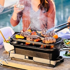 Khay gang oval STAUB màu đen