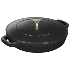 Nồi gang tròn STAUB màu đen