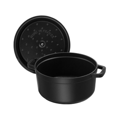 Nồi gang tròn STAUB màu xám