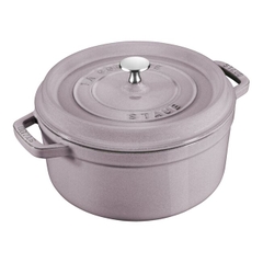 Nồi gang tròn STAUB màu xám