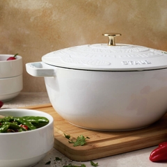 Nồi gang LODGE Heat-treated để bàn - 0.35L