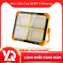 Đèn Cầm Tay Năng Lượng Mặt Trời 4 Khoang