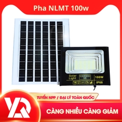 Đèn Pha Năng Lượng Mặt Trời 100w