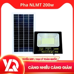 Đèn Pha Năng Lượng Mặt Trời 200w