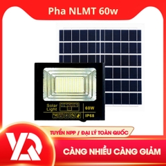 Đèn Pha Năng Lượng Mặt Trời 60w