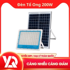 Đèn Pha Năng Lượng mặt Trời Tổ Ong 200W