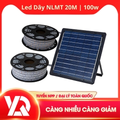 Đèn Led Dây Năng Lượng Mặt Trời 20m – 100W