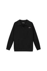 Le Park Waffle Polo Top