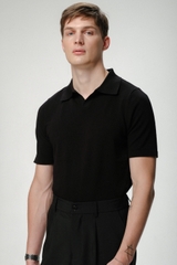 Tomette Knit Polo Top
