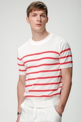 Paloma Striped Knit Top