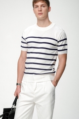 Paloma Striped Knit Top