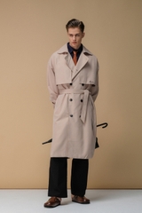 Château Khaki Trench Coat
