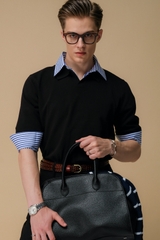 Tomette Knit Polo Top
