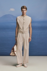 Mourié Linen Trouser Pants