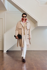 Château Khaki Trench Coat