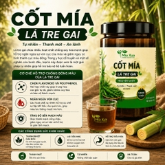 Cốt Mía Lá Tre Gai Mía Xưa Hũ 1Kg