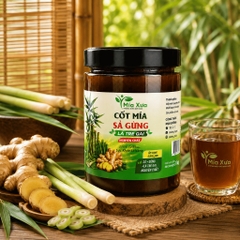 Cốt Mía Sả Gừng Lá Tre Gai Mía Xưa Hũ 1Kg