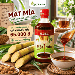 Mật Mía Nguyên Chất Mía Xưa 500ml