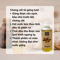 Tinh Dầu Gừng Sẻ