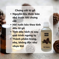 Tinh Dầu Gỗ Thông