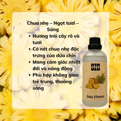 Tinh Dầu Quả Dứa (Thơm, Khóm)