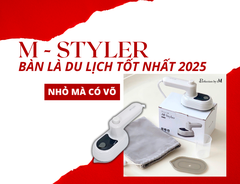 Review bàn là phun ẩm mini M-Styler