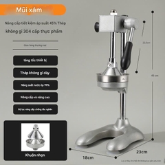 Máy Ép Trái Cây QX-001 Thủ Công Bằng Tay – Thép Không Gỉ – Dùng Cho Cam, Chanh, Bưởi PVN8292