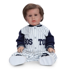 [Đủ mẫu] Búp Bê 55 cm = 22 inch Thân Gòn Mềm Mại  Reborn Silicon Vinyl Doll