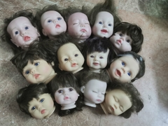 [Phụ Kiện thay thế] Đầu Búp bê Tái Sinh Thân Gòn 55 cm/22 inch Head Reborn Doll (Thanh lý tồn kho)