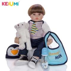 [Đủ mẫu] Búp Bê  Thân Gòn  Mềm Mại 60 cm = 24 inch Reborn Silicon Vinyl Doll