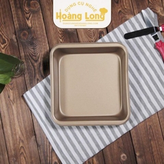 🎂 KHUÔN BÁNH CHẤT LƯỢNG CAO - CHỐNG DÍNH - DẪN NHIỆT TỐT 🎂 📍 Có mặt tại Dụng Cụ Nghề Hoàng Long - Biên Hòa  ✅ Khuôn Oval Nhôm Đúc Chống Dính Màu Vàng Đồng Kích thước: 21 x 10 x 5 cm | Trọng lượng: 140g  Chất liệu nhôm cao cấp, dày dặn, dẫn nhiệt tốt cho bánh chín đều, vàng đẹp  Lòng khuôn phủ chống dính cao cấp màu