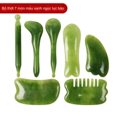 {Đủ Mẫu} Dụng Cụ Nhựa Guasha Spa Massage Mặt, Toàn Thân Chăm Sóc Cơ Thể Natural Resin Massager Skin Massage Tool