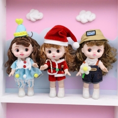 BÚP BÊ EM BÉ MŨM MĨM 23 CM 9 INCHES DOLL - THÂN NHỰA CAO CẤP