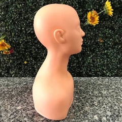 Đầu Manocanh Nửa Người Dạy Massage Mặt Cổ Vai Gáy, Trang Điểm Trong Spa & Thẩm Mỹ Viện  PVN3714