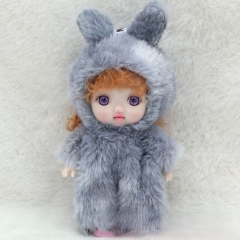 🧸 Búp Bê Nhựa Vinyl Dễ Thương 16 cm 6 inch Đồ Chơi Quà Tặng Sinh Nhật