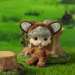 Búp Bê Em Bé Kawaii Mini OB 10 Cm = 3 Inch Kèm Trang Phục Động Vật Dễ Thương